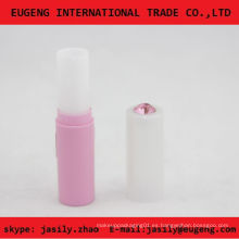 Elegante elegancia labio bálsamo tubo cosmético